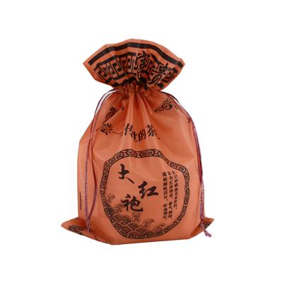 China Custom Luxury Household Wig Drawstring Bag Hair Packaging Bag for sale