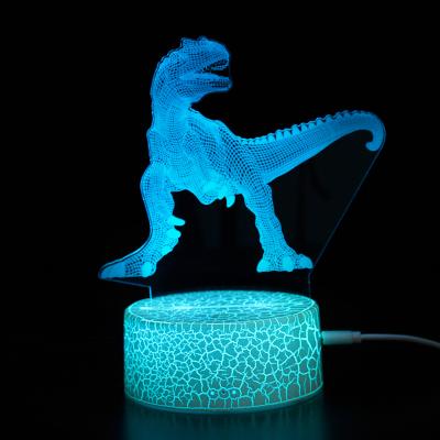 China Modern Customizable 3D Led Night Lights Touch Or Dimmable Optional Acrylic Light Color Remote Control Type Changeable Night for sale