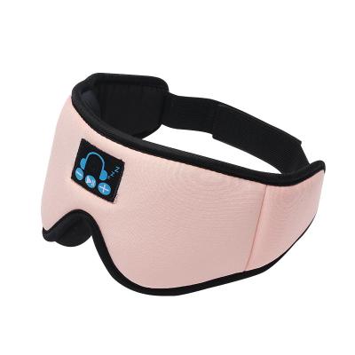 China Hot Selling Ear Hook Electronic Eye Mask With Mini Radio 5.0 Earphone Headsets Sleep Eye Mask for sale