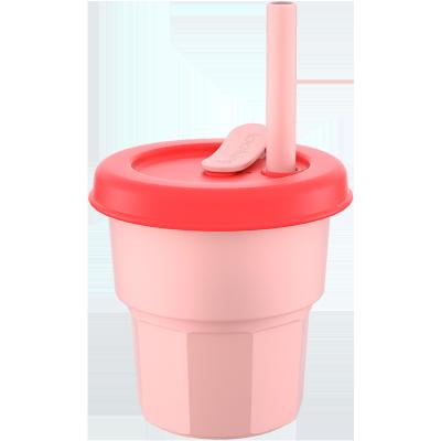 China Cute BPA Free Sippy Cup Baby Water Silicone Snack Toddler Cup Custom Kids Training Cups For Kids Christmas Gift With Lids And Cups straws for sale