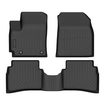 China Business / Luxury Custom Linyi 3D Technology Car Floor Mats All Weather Floor Liners For KIA Sonet Trunk Cargo Liner for sale