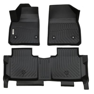 China 3D Strip Luxury All Weather Car Floor Liner For GMC Acdia Denali Car Floor Mats Cargo Liner Trunk Mat for sale