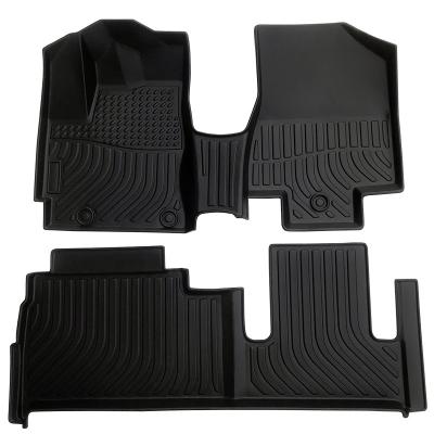 China 3D Car Floor Mats Strip Weather Interior Odorless Car Floor Liners Mat For KIA Ray Car Mats for sale