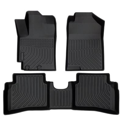 China Car Floor 3D Strip Weather Interior Odorless Car Floor Liners Mat For Nissan Murano Car Mats for sale