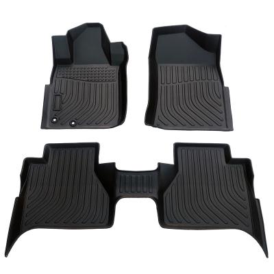 China Business / Luxury All Weather Strip Car Floor Liners For Nissan Navara NP300 Japan Auto Parts for sale