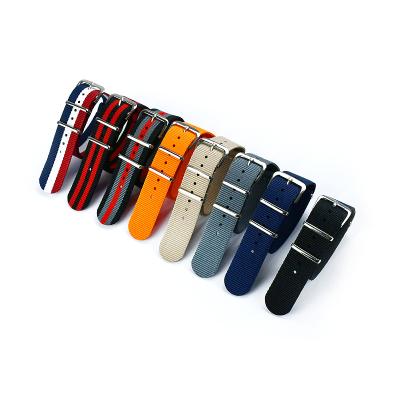 China 2020 New Design Fashion Sport Watch Band Professional NATO Fabric Nylon Watch Strap for sale