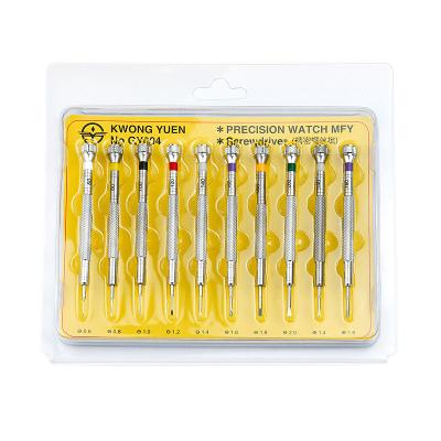 China 10pcs 18*16.2*2cm Watch Repair Tool Screwdriver for sale