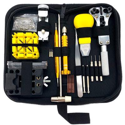 China Plastic+metal 2019 New Style 148pcs Watchmakers Tools Case Opener Back Link Remover Spring Bar Tool Watch Repair Tool Kit for sale