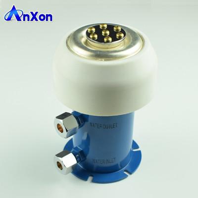 China TWXF095162 20KV 500PF 1000KVA External Cooling Watercooled RF Power Pot Capacitor for sale