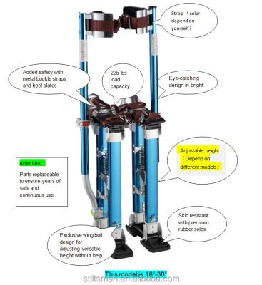 China Modern stilts from Zancos de aluminio Drywall 18 30 walking stilts for sale