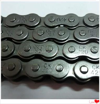 China 45Mn 420 CK Motorcycle Chain for sale