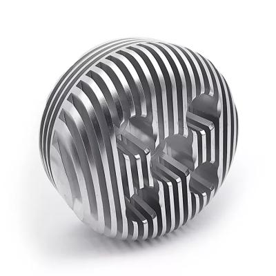 China Aluminum Studs Precision 5 Axis CNC Radiator Parts Rapid Prototype for sale