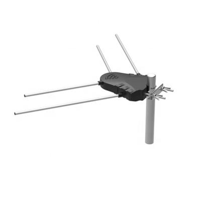 China New Design UHF and VHF Digital Outdoor DVB-T TV Antenna HD-225UV4 Detachable Elements for sale