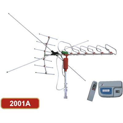 China PP/ABS Material Digital TV Outdoor Remote Control Rotating Antenna for sale