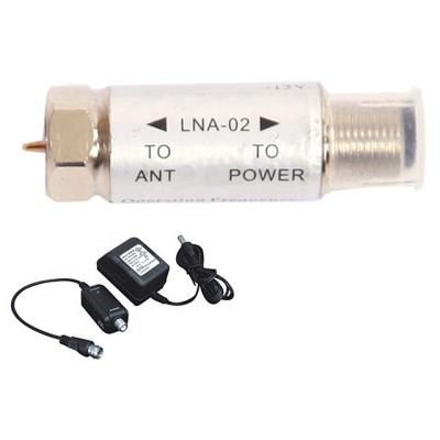 China TV Antenna Preamplifier LNA-02 Digital TV Signal Mast Booster LNA-02 for sale