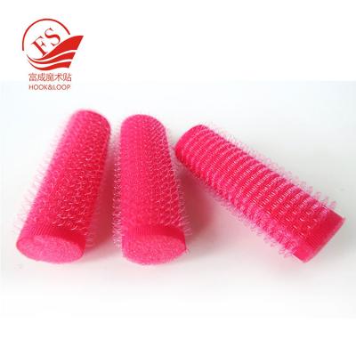 China Salon Hook And Loop Hair Rollers , Sleep In Hair Rollers for sale