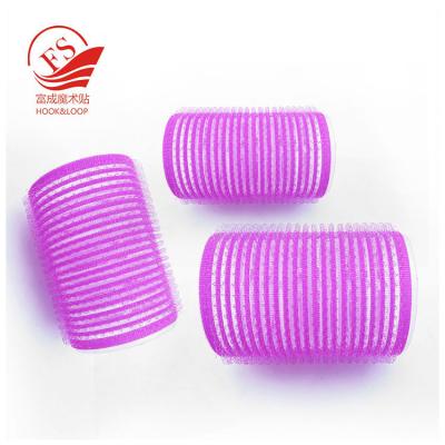 China Nylon Hook Loop Self Grip Hair Rollers For Hair Curl , Recycle & Durable for sale