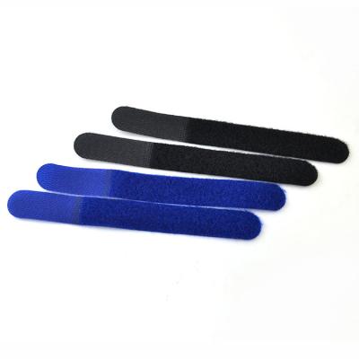 China Fashion Customised Hook Loop Cable Tie / Hook And Loop Wraps For Clothing for sale