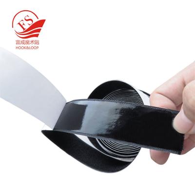 China Nylon + Heat Melt Glue Self Adhesive Hook Loop Tape For Shoes , Decoration for sale