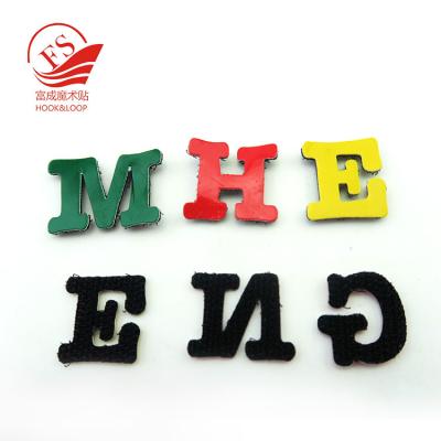 China Reusable Kid Hook Loop Letters For Classroom Wall , Nylon + Polyester for sale