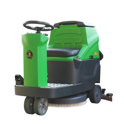 China 24V Latest Collection Automatic Floor Scrubber Sweeper Domestic Cleaning Machine 223kg for sale