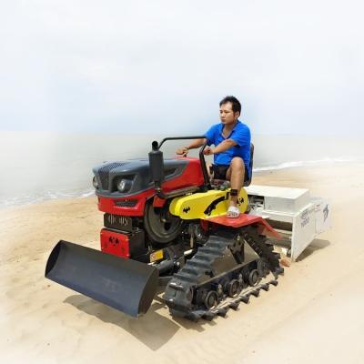 China Máquina portátil de limpieza de playas Proceso de limpieza alcalina y caliente para limpiar playas en venta