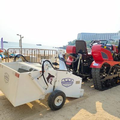 China Tractor ecológico de limpieza de playas para la eliminación eficiente de basura en la costa en venta