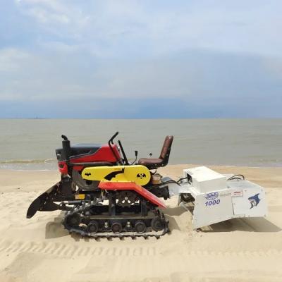 Cina 2000 rmin velocità Industrial Beach Cleaner per operazioni al mare 1000 mm larghezza di pulizia in vendita