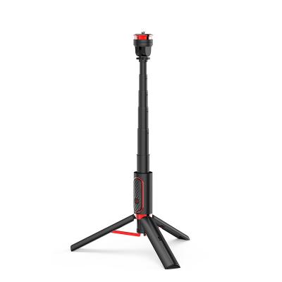 China Portable Flexible Hot Sales Radio Selfie Stick Monopod Phone Holder Stand Holder Extendable Remote Tripod For Camera for sale