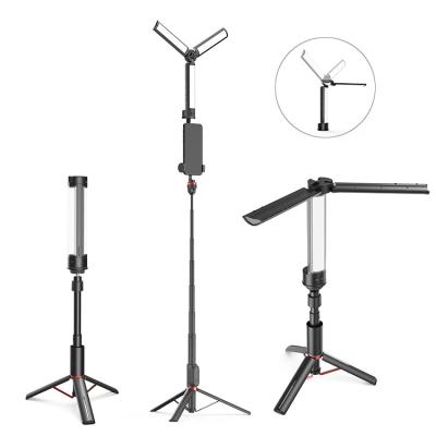 China PORTABLE Dimmable LED Studio Camera Selfie Light Photo Phone Video Light Lamp with Tripods Selfie Stick Ring Table Fill Light for sale