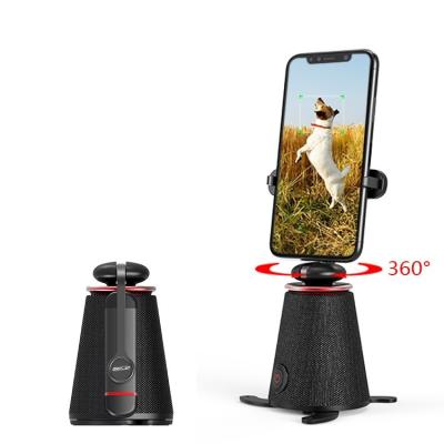 China Object Tracking SEAJIC 360 Degree Rotation Shooting Tracking Object Mobile Phone Portable Solo Show Selfie Stick Online Course Phone Tripod Holder for sale