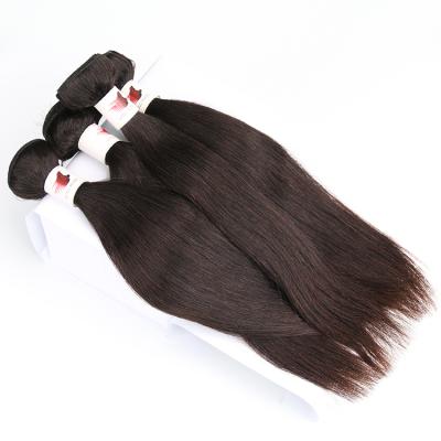 China Wholesale Distributor High Quality Raw Indian Hair Remy Straight Steamed Processed Virgin Hair Silky Straight Wave 100% Best One for sale