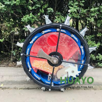 China Manual seed planting machine metal corn soybean seed drill planter for sale