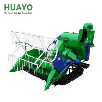 China Hot Selling Mini Rice Paddy Combine Rice Harvester Machine for sale