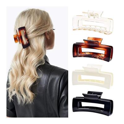 China Hair Accessories HOT SALE LARGE TRANSPARENT HAIR CLAW CLIPS STYLE TRANSPARENT ACRYLIC HAIR CLAW CLIPS STYLE HAIR ACCESSORIES/CLIPS FOR WOMEN for sale