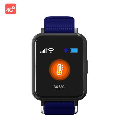 China Wifi 4g Smart Watch With Sim Card Support Blood Pressure O2 Temperature Gps Answer Call Watch for sale