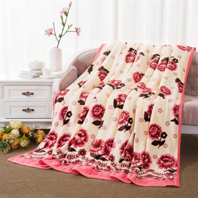 China Anti-pilling Coral Fleece South Korean China Super Soft Blanket From Chinese Factory for sale