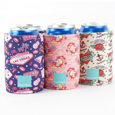 China Waterproof Custom Beer Can Coolers Sleeves Bag Sublimation Stubby Holder Neoprene Drink Insulation Coozies for sale