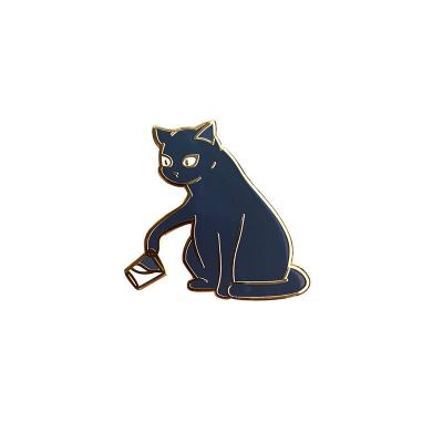 China Europe design custom metal anime new pins factory wholesale high quality custom soft metal hard enamel badge for sale