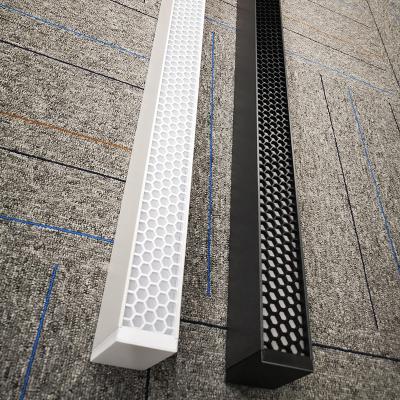 China 30W 36w 48w 60w Office Desk Mall Honeycomb Led Lights Outdoor Mounted Hanging Ceiling Lamp Modern Pendant Led Linear Light for sale