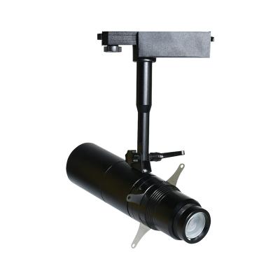 China Modern 20W 30W Museum Exhibit Lighting Dimmable COB LED Track Light Rail Spotlight Aluminum Focus Led Track Light for sale