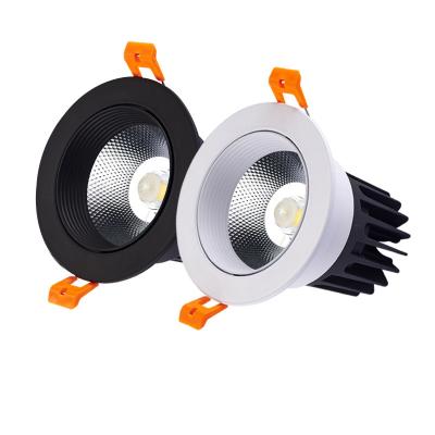 China Direction SAA CCC CE Approval LED Downlight Adjustable Light Cutout 90mm With Triac Dimmable LED Spotlight 7W 12W 15W LED Recessed Downlight for sale