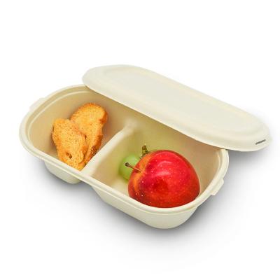 China Factory sale eco-friendly biodegradable sugarcane hot fiber bowl fruit salad bowl for sale