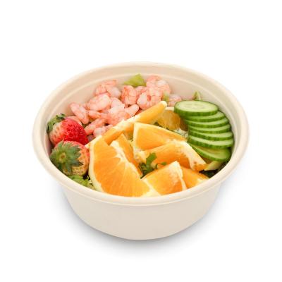 China Disposable Eco-friendly Biodegradable Biodegradable Disposable Paper Take Out Soup Bowl Noodle Bowl With Lid for sale