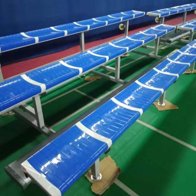 Cina Aluminum grandstand seats Movable Stadium Seating stadium Metal structure bleachers in vendita