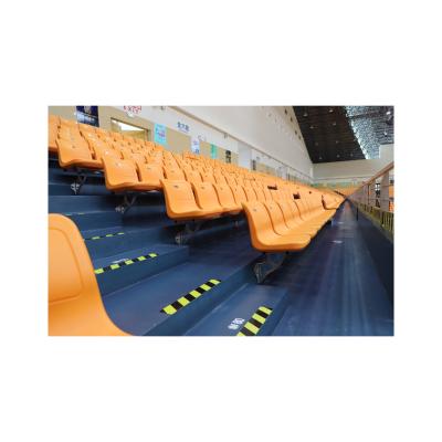 Chine Anti-UV plastic seat audience seats soccer stadium chairs with aluminum stands à vendre