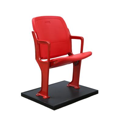 China VIP Stadium plastic seats tip-up seats fold up seats chairs Customer's Logo Te koop