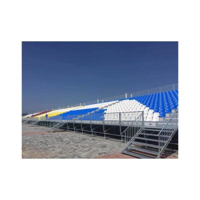 China 2021 outdoor event stadium seats metal grandstand seats bleacher seat chairs for sale