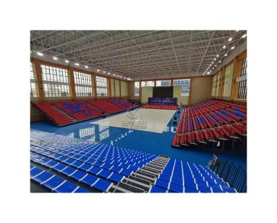 China Retractable bleachers Automatic Basketball retractable bleacher telescopic tribune grandstand bleacher à venda