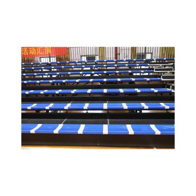 China 2021 Telescopic Retractable Gym Bleachers seat for basketball court racing en venta